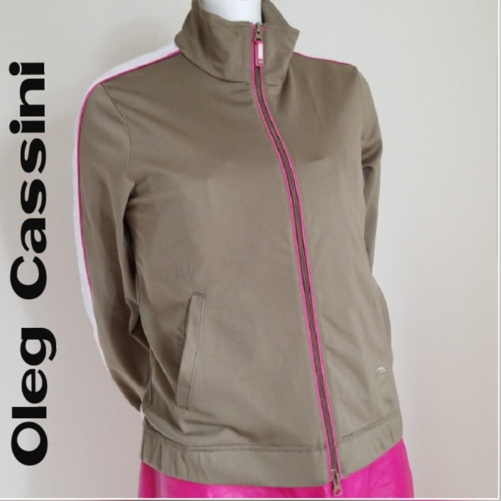 Oleg Cassini Sport Green Jacket- Size Small